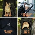 thumbnail image 6 of petsn'all foldable pet stroller - black, 6 of 7