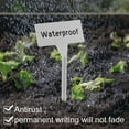 thumbnail image 3 of 40Pcs Outdoor Plant Label,Waterproof Plastic Plant T-Type Tags, Nursery Garden Markers,Perfect for Herbs,Flowers, 3 of 8