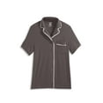 thumbnail image 3 of Jockey Women's Cooling Modal Notch Collar Short Sleeve Top & Short Set, 3 of 4