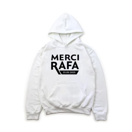 Merci Rafa Tennis Star Farewell 2025 Rafael Nadal Tribute Fan Art Hoodie, for men & women, up to size 5XL