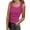 Hot Pink, variant on MAIHAN Womens Ribbed Sleeveless Tank Tops V Neck Knit Fitted Basic Tees Casual Summer Stretch Cami Tanks Shirts(White,L)