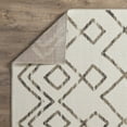thumbnail image 4 of Loomaknoti Taytum Rocey 3' x 5' Ivory Geometric Indoor Accent Rug, 4 of 9