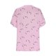 thumbnail image 5 of Fiudx Camisetas para Mujer Top de Manga Corta con Cuello En V y Estampado de Hojas Grandes para Mujer, 5 of 7