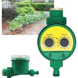 Temporizador de riego, controlador de riego exterior, temporizador electrónico automático de manguera de riego, múltiples programas para jardín, invernadero, plantas vegetales, césped, jardín