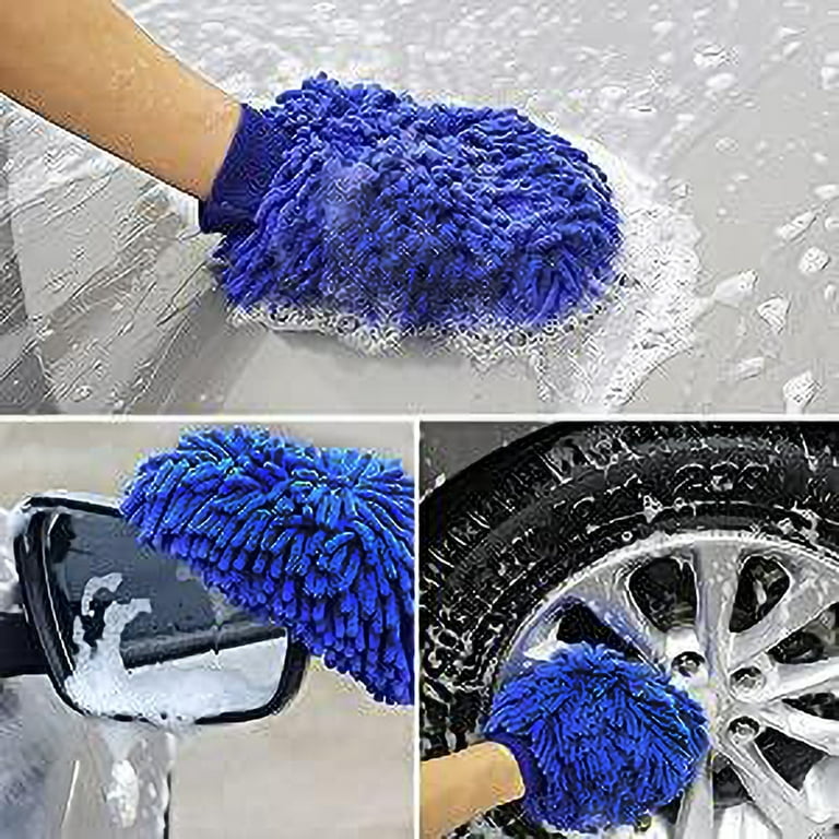 3Pcs Car Detail Brush Wash Auto Detailing Cleaning Kit Wheel 3 Different  Sizes