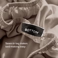 thumbnail image 5 of Bare Home Fitted Sheet - 22" Extra Deep Pocket - Premium 1800 Collection - Queen, Taupe, 5 of 6