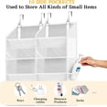 thumbnail image 4 of Over the Door Organizer s Extra Large Behind Door Storage of Compartments lbs Weight Capacity Over Door Organizer Door Hanging Organizer for Closet Diaper Organizer Room, 4 of 7