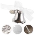 thumbnail image 3 of 1Pc Decorative Wind Chime Bell Adornment Creative Hanging Ornament (Silver), 3 of 7