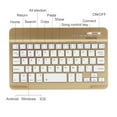 thumbnail image 6 of SHARE SUNSHINE Bluetooth Keyboard Rechargeable 78 Keys Wireless Keypad(Gold), 6 of 6