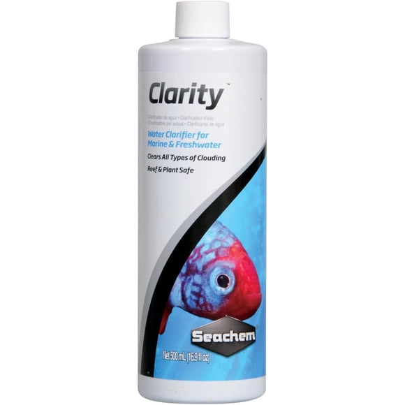 Seachem Clarity Water Clarifier for Marine and Freshwater Fish tanks, 500mL