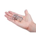 thumbnail image 3 of Metal Puzzle - Puzzle - Brain Teaser / Brain Training Pink, 3 of 3