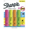 Sharpie Blade Tip Highlighter Assorted 4/Pack 1825633