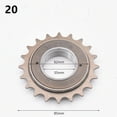 thumbnail image 1 of Pignon de Vélo à Roue Libre 16/18/20T 35Mm 1/2 Pouces X 1/8 Pouces à Vitesse Unique, 1 of 3