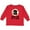 Red, variant on Inktastic 2nd Birthday Baseball 2 Year Old Boy Boys or Girls Long Sleeve Toddler T-Shirt
