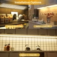 thumbnail image 2 of 8-Pack Under Cabinet LED Strip Lights – 13ft Adjustable Length, Dimmable & Safe ETL Power Adapter, Perfect for Home Decor & Task Lighting, 2 of 7