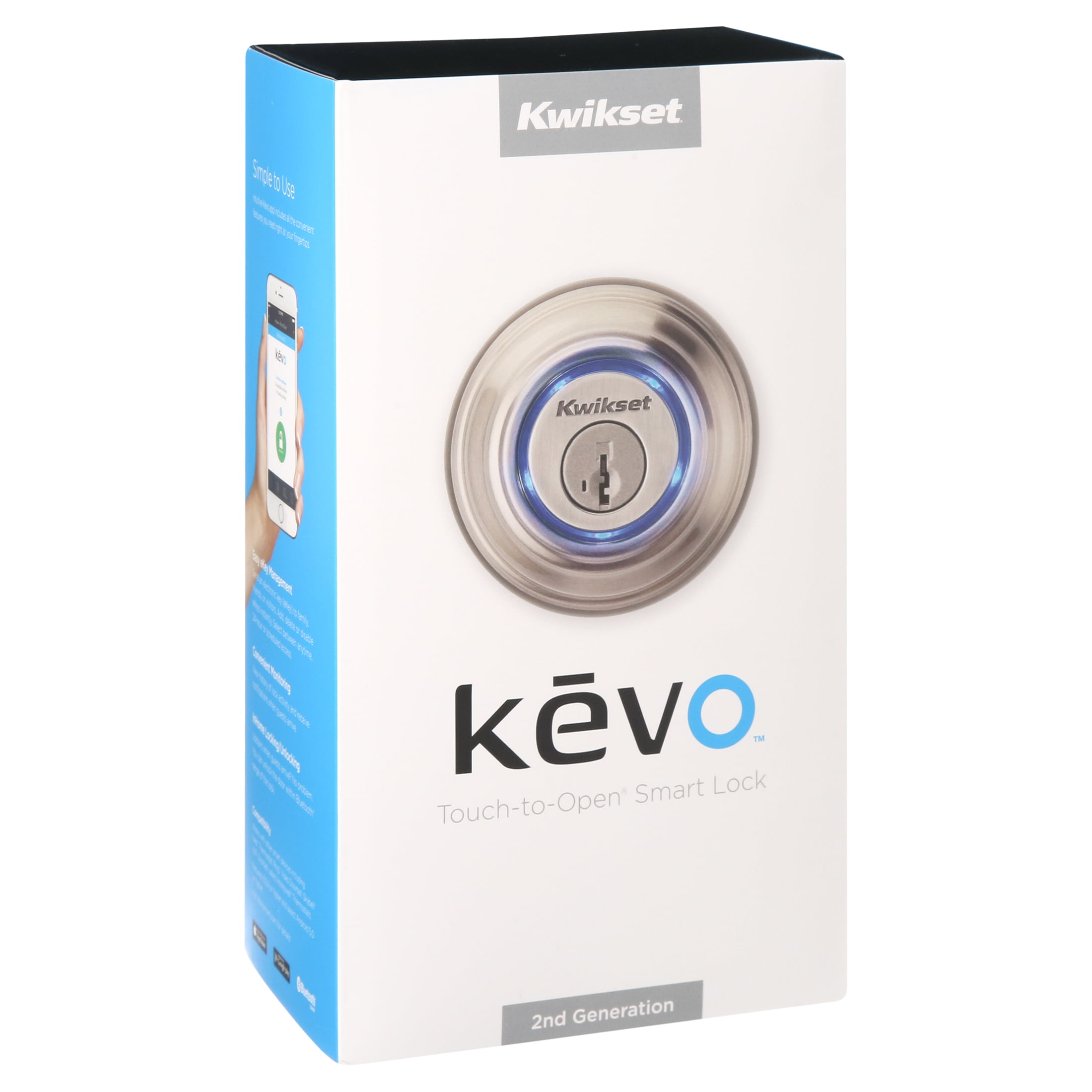 完売 ショップグリーン インポートKwikset Kevo 第2世代 タッチトゥオープン Bluetooth スマートロック 925 KEVO2 DB  15