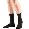 Socks, Crew Length:: 8-15 mmHg, Black, X-Large