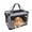 36.0"L x 25.0"W x 25.0"H, variant on Gaderth Soft Dog Crate for Car, 600D Washable Cover Folding 3-Door Collapsible Travel Carrying Kennel Bag with Soft Pad, Portable Pet Cage for Medium Large Dogs