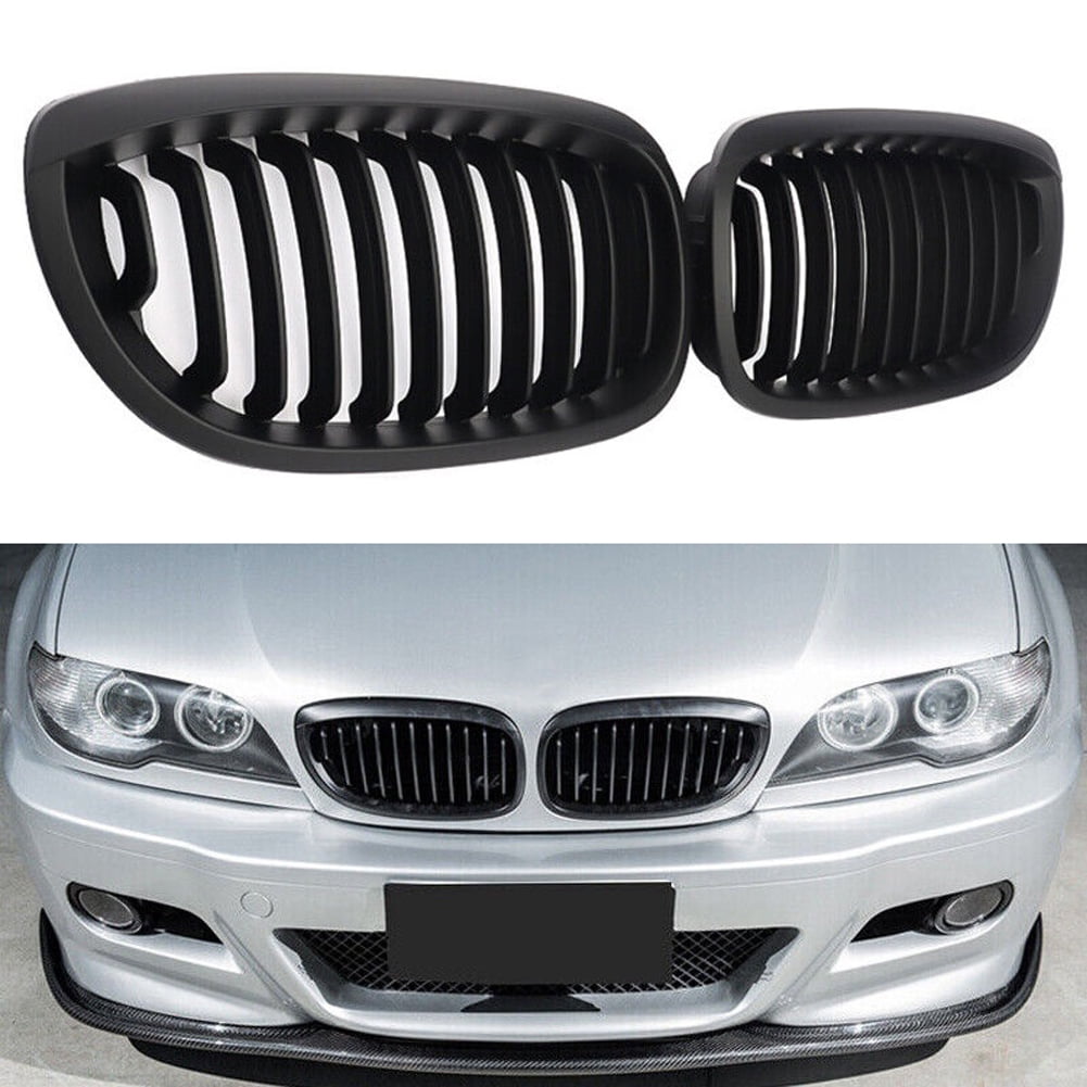 Furvclv 1 Pair Auto Grille Front Bumper Grille Protector 51137064317