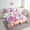 Orchid, variant on Erosebridal Cartoon Unicorn Bed in a Bag Twin size, Colorful Rainbow Bed Set, Folwer Room Decor, 7pcs
