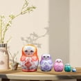 thumbnail image 4 of Muñeca de anidación rusa , juguetes de Matryoshka de moda para , , decoración de habitación de cumpleaños naranja Sunnimix muñeca rusa de anidación, 4 of 8