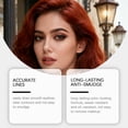 thumbnail image 5 of Lenkho Waterproof Eyeliner Stamp Pen, Long-Lasting Smudge-Proof Eyeliner Stamp, Quick Winged Eyeliner Tool for Beginners, Daily Eye Makeup, 5 of 5