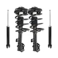 thumbnail image 1 of Transit Auto Front Rear Complete Suspension Shocks Strut and Coil Spring Mount Assemblies Kit for Car Kia Rondo Optima Magentis - Left Right Side (Driver Passenger) K78M-100084, 1 of 2