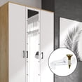 thumbnail image 6 of 2024 TOP! 50 Pairs Glass Retainer Clips Kit Cabinet 4Mm Plastic Doors with Screws for Fixing, 6 of 7