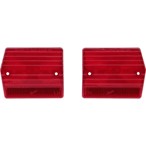Trim Parts A3050 Tail Light Lens, RH/LH, 1965 Nova