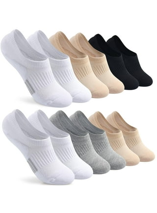 Hanes Women's Performance Invisible Liner Socks, Sneaker Cut, 6