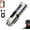 Silver broken window, variant on Pocket Rechargeable Edc Flashlight: Mini Keychain Light with Fire Starter & Window Breaker, Pocket-Sized Power — 500-Lumen Edc Flashlight Emergency Ready, 3 Color Sidelights