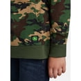 thumbnail image 6 of John Deere Boys Camo Graphic Fleece Long Sleeve Hoodie, Sizes 4-18, 6 of 9