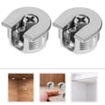 thumbnail image 4 of HERFIER 10pcs Furniture Connector Fittings Furniture Connecting Fasteners Lock Nut for Cabinet Dresser 0.79x0.79x0.47in, 4 of 8