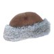 thumbnail image 5 of Sombrero de invierno tipo pescador de piel sintética, ideal para viajes, actividades al libre, motociclismo y senderismo., 5 of 8