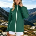 thumbnail image 2 of Drovellove Plus Size Women's Waterproof Raincoat with Pockets – Lightweight Packable Hooded Jacket for Hiking, Cycling, Camping, and Travel | Breathable All Season Outdoor Shell, 2 of 6