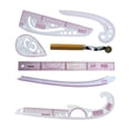 thumbnail image 3 of DIY Sewing Ruler Tailor Set Designers Sewing Tools Durable Dressmakers Ruler 6 Ruler, 3 of 8