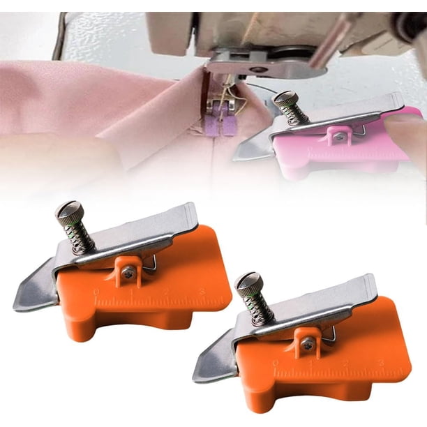 Guía de costura magnética para máquina de coser, martillo guía de vapor multifuncional 2024 con escala, guía poligonal Siam para máquina de coser con prensatelas, accesorios para suministros de