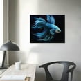 thumbnail image 3 of Nawypu  Betta Fish Art 3 Canvas Art - Home Decor Wall Art Print Poster Painting Large, 3 of 4