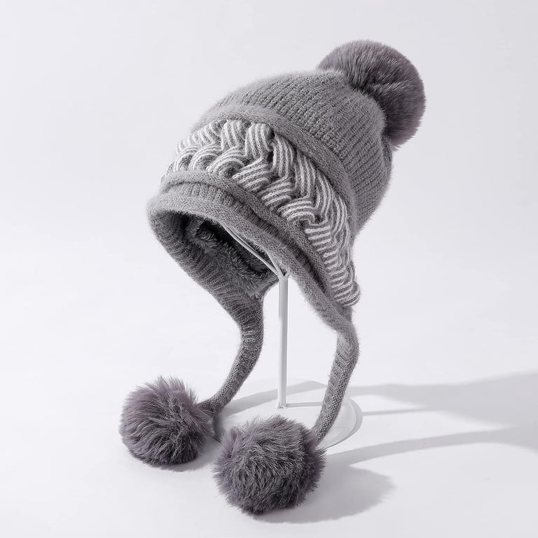 Holzlrgus Women Winter Peruvian Cover Ears Beanie Hat Ear  display picture 1