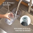 thumbnail image 2 of Ninja Pods & Grounds Specialty Single-Serve Coffee Maker, K-Cup Pod Compatible, Built-In Milk Frother, PB051SG, Sage Green, 2 of 9