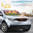 thumbnail image 3 of Un Show Más Sombrilla Solar para Auto - Protector de Parabrisas Plegable | Cortina Solar Delantero | Bloqueo UV y Aislamiento de Calor 133x73cm, 3 of 6