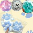 thumbnail image 4 of Cat Paw Squishy Toys for Stress Relief,Colorful Paw-Shaped Stress Relief Slime Toy for Kids and Adults Non-Toxic, Soft, and Stretchy Sensory Play, 4 of 5