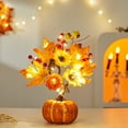 thumbnail image 4 of TACILIP Fall Decor, Halloween Simulation Pumpkin Tree Decoration Autumns Thanksgiving Halloween Home Decorations Dining Table Living Room Flower Ornaments, Gifts for Men, 4 of 6