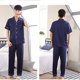 thumbnail image 1 of Conjunto de Pijama de satén de seda para mujer, ropa de dormir para pareja, traje de dormir para mujer, conjunto de dos piezas, ropa de estar por casa de talla grande, 1 of 4