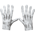 thumbnail image 1 of Manos Fantasma Horror Halloween Accesorio Disfraz Monstruo Palido, 1 of 7