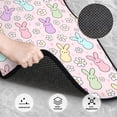 thumbnail image 3 of Balery Colorful Bunny Juego de 4 Alfombrillas para Auto, Revestimientos de Caucho Resistente, Diseño Antideslizante, 3 of 7