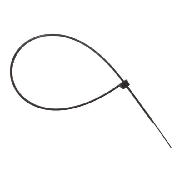 Forgefix - Cable Tie Black 4.8 x 300mm (Bag 100)