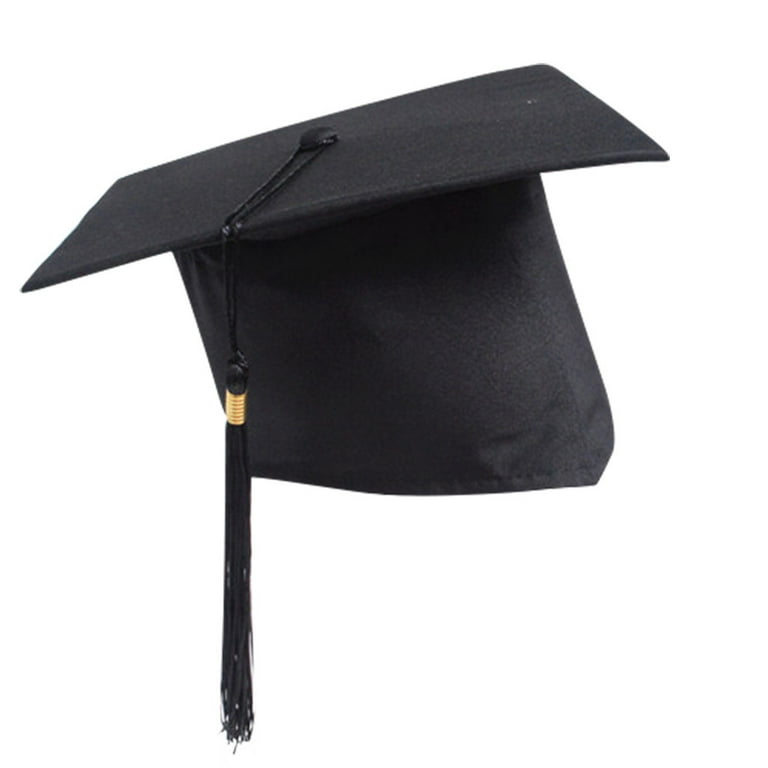 NEW High Quality Adult Bachelor Graduation Caps With Tassels For Graduation  Ceremony Party Supplies