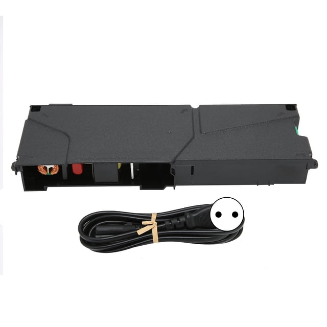 Fuente de alimentación interna ADP‑240CR Fuente de alimentación electrónica con cable de alimentación para PS4 CUH‑1115A(4 pines)Enchufe UE