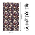 thumbnail image 2 of Fotbe Skull record rock Pattern Premium Towels , (27.5x16in) Lightweight and Highly Absorbent Quick Drying Microfiber Towel, Perfect for Daily Use, 2 of 6